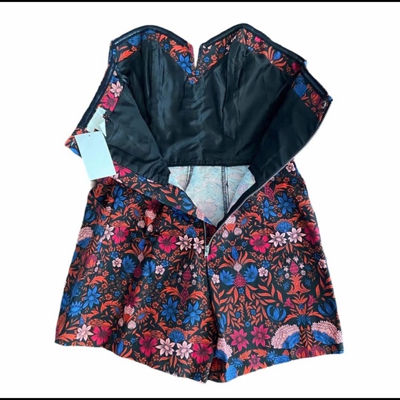 H&M Conscious Collection Floral Romper NWT - Picture 3 of 6
